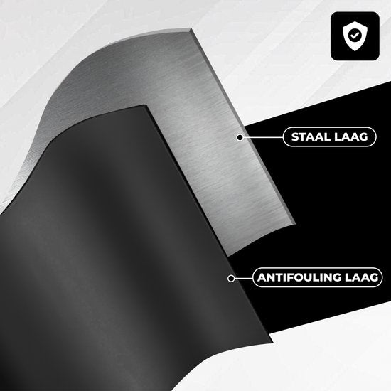Bayt Mülleimer - Mülleimer 60 Liter (2x30) - Mülleimer 60 Liter - Treteimer 60 Liter - Mülleimer Mülltrennung - Mülleimer 2 Fächer - Mülleimer - Edelstahl - Schwarz