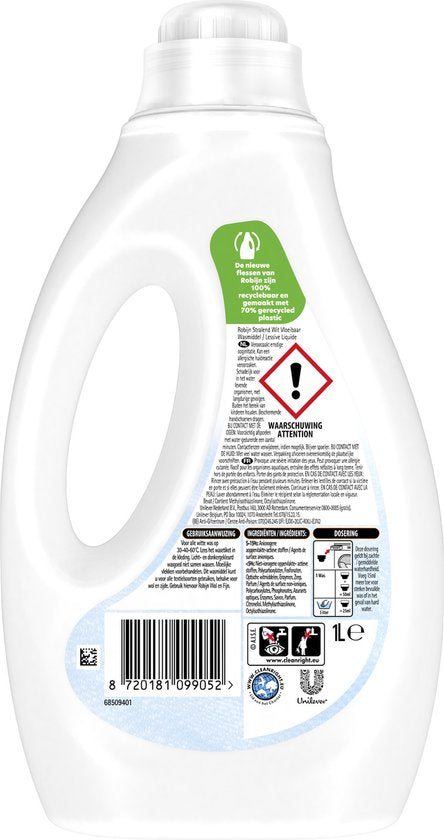 Robijn Radiant White Flüssigwaschmittel 20 Waschgänge