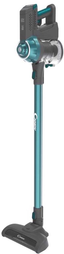 Candy ALL SURFACES 10 CAS10GC 011 Staubsauger mit Akku, Trockenbetrieb, Staub/Textilien, beutellos, 0,7 l, Titan