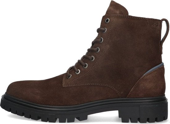 McGregor Herrenstiefel - Braun - Veteranenstiefel - Wildleder - Schnürsenkel