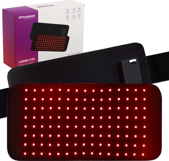 TheraFlex Infrarotlampe Infrarotgürtel Rückenband Rotlichttherapie - Muskeln & Gelenke - Schmerzen im unteren Rücken