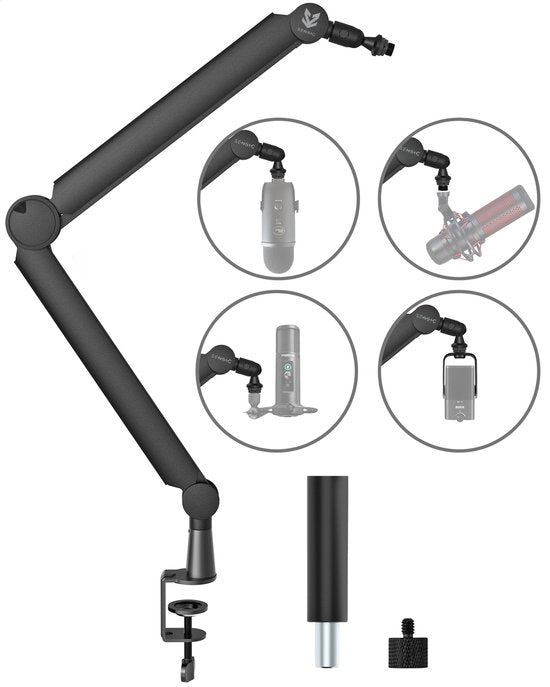 Sensic SA 30 Mikrofonarm ohne Mikrofon - Mikrofonständer - Auslegerarm - Standard - mit 15cm Neigung