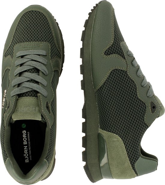 Björn Borg Turnschuhe - Größe 46 - Männer - Armee grün - schwarz