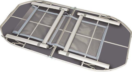 Bo-Camp - Tisch - Oval - Koffermodell - 150x80 cm