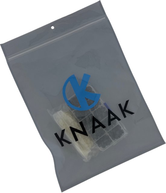 Knaak Safety Eyes - Tieraugen - 6 - 12 mm - inkl. Aufbewahrungsbox - 100 Stück - Schwarz