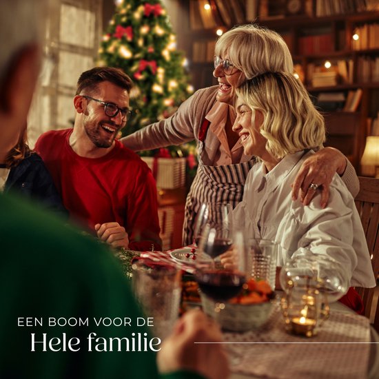 tectake Künstlicher Weihnachtsbaum - Geschlossener künstlicher Weihnachtsbaum mit biegsamen Tannenzweigen und Stahlständer - 230 cm, 1346 Nadeln - Grün, ideal für Weihnachtsdekorationen