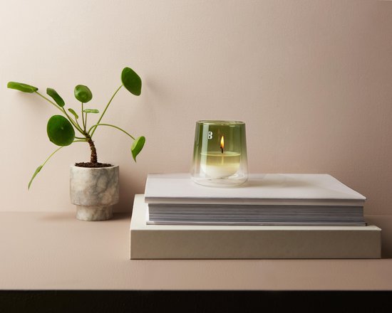Bolsius Duftkerze „Clean Light“ Starter-Set Gardenie / Feige
