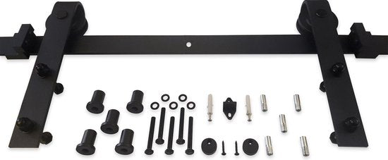 Intersteel Schiebetürsystem Basic mattschwarz