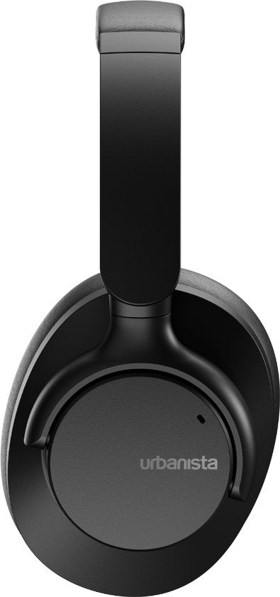 Urbanista Valencia Wireless Kopfhörer Over-Ear - Aktive Geräuschunterdrückung - 50h Akkulaufzeit - Schwarz