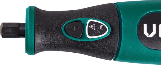 VONROC Accu Multitool - Rotierend - 8V - Inkl. 24 Zubehörteile, Ladegerät & Aufbewahrungstasche