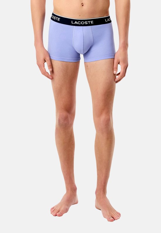 Lacoste Trunks Shorts Männer - 3 Stück - Olive/Delphinium - Größe XL