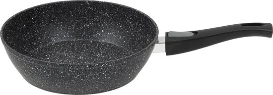 Resto Leo Casserole - Ø26 cm - Geschmiedetes Aluminium - 4-Schicht Pfluon Antihaftbeschichtung - Induktionspfanne - Backofenfest bis 200°C (ohne Griff)