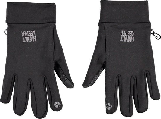 Heatkeeper Thermo-Sporthandschuhe für Herren – Schwarz S/M