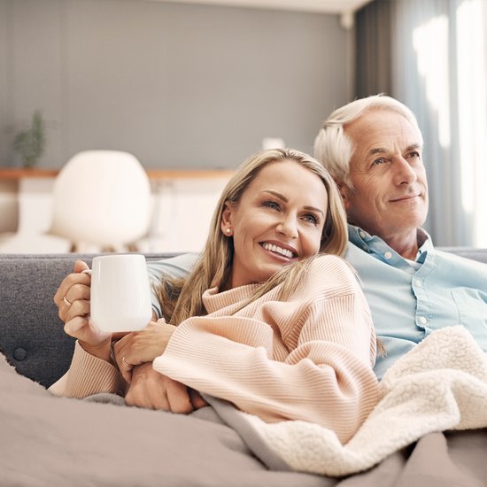 Auronic Electric Blanket - Wärmedecke - Sherpa Fleece - 9 Wärme- und Timer-Einstellungen - Decke - 200x180 - 2 Personen - Taupe