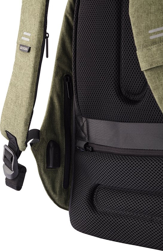 XD Design Bobby Hero Regular - Anti-Diebstahl-Rucksack 18 Liter - Grün