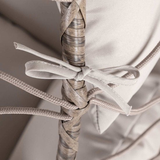 Juskys - Aria Hängesessel - Inklusive Untergestell - Beige