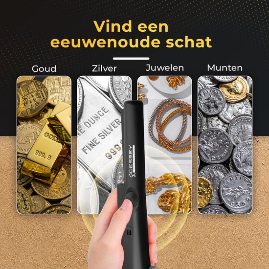 ODESSEY Pinpointer - Metalldetektor - Wasser- und staubabweisend - Target Edition