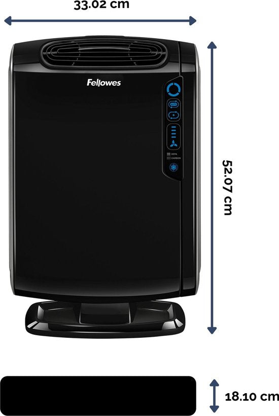 Fellowes AeraMax 190 Luftreiniger - bis zu 28m2 - mit HEPA-Filter