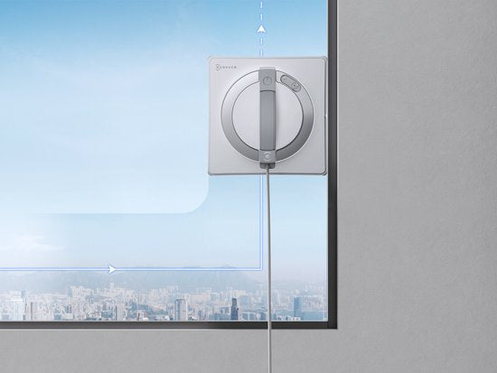 ECOVACS - WINBOT W2 Pro Omni EU - Automatischer Fensterreinigungsroboter - Robotic window lapper - Smart cleaning technology - Fenster, Duschtüren - Fensterreiniger