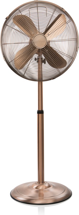 Tristar VE-5971 - Retro-Stativ-Ventilator - Ø 40 cm - Ausführung in Kupfer