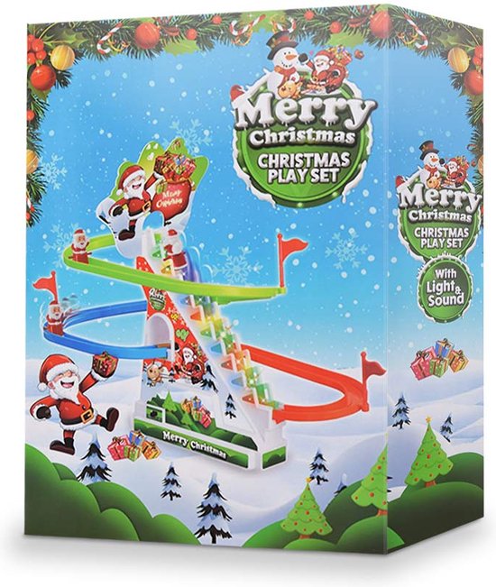 Weihnachtskletterbaum - Mit Licht und Musik - Spielset