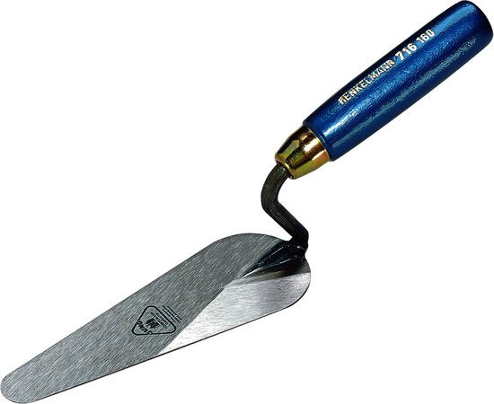 Jung-Henkelmann Betonkelle - 160 mm - Stahl/Holz - Blau