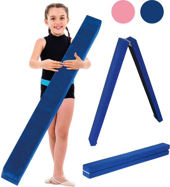 ProSkill Gymnastikbalken - 210cm - Schwebebalken - Für Zuhause - Zusammenklappbar - Gymnastik