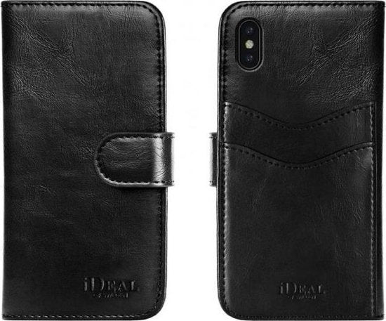 iDeal of Sweden iPhone XS Max Magnet Wallet+ Case Schwarz