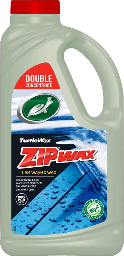 Turtle Wax 54142 Zip Wax Shampoo Doppelt Konzentriert 1 Liter