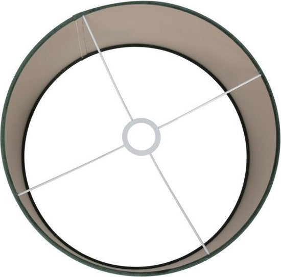Steinhauer Lampenschirme Lampenschirme - grün - Stoff - 50 cm - E27 Fassung - K1066VS
