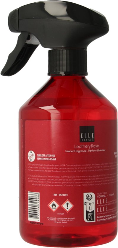 Elle Home – „Leathery Rose“ Raumspray – 500 ml