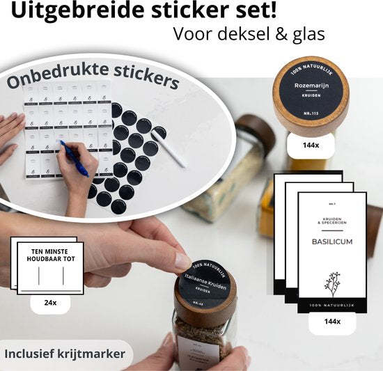 Organess Gewürzregal mit 28 Gewürzdosen - Gewürzregalschublade - Gewürzorganisation - Küchenschubladenorganisation - Komplettset - 4 Stück - Akazie