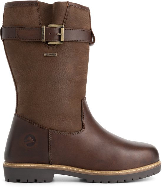 Travelin' Vadso Damen - Outdoor-Stiefel - Wasserdicht - Dunkelbraun - Größe 39