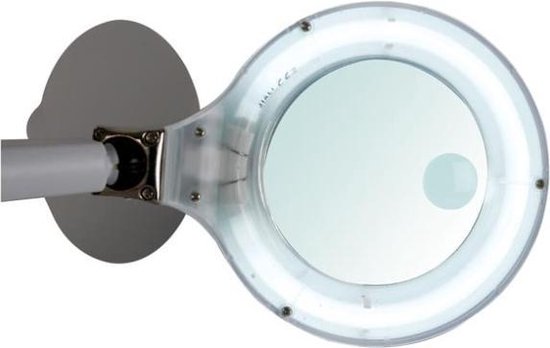 Lupenleuchte 3 + 12 Dioptrien 12 W weiß