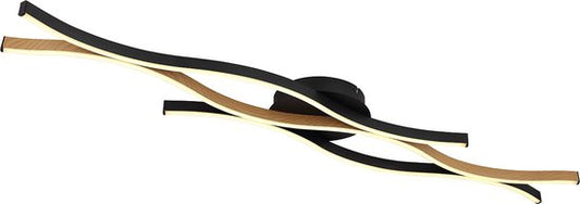 Globo Deckenleuchte Geronimo - schwarz - Metall - 67206DW