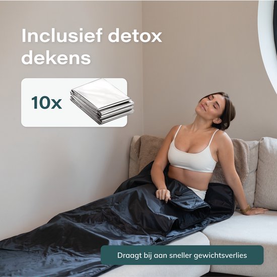 Soft & Silky Infrarotdecke - Wärmedecke - Heizdecke - Fibromyalgie - Timerfunktion - 200x80 cm - Schwarz