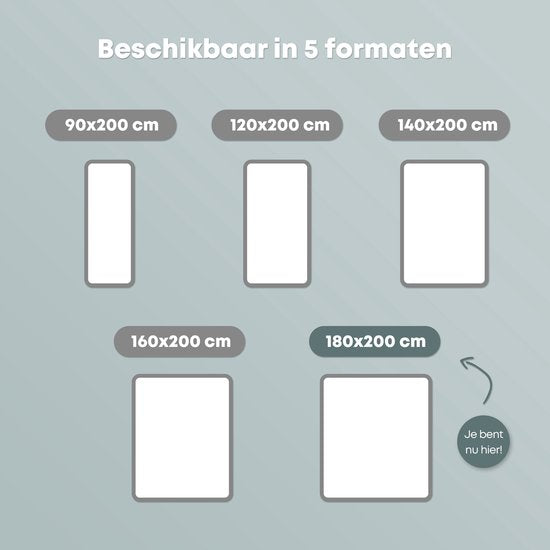 CozySense® CubeTech Topper Matratze 180x200 - Top Matratze - Top Cover Matratze - 100+ Comfort Cubes - Ergonomische Unterstützung - CertiPUR® - 7 cm - Waschbarer Bezug