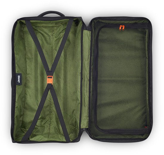 Delsey JS007C 73 cm Reisetasche mit Rädern - Schwarz