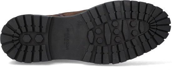 McGregor Herrenstiefel - Braun - Veteranenstiefel - Wildleder - Schnürsenkel