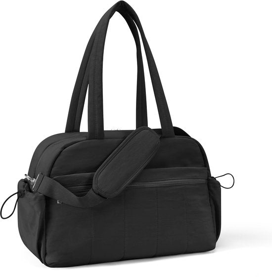 Skycases Weekend Bag - Persönlicher Gegenstand - Handgepäck für Ryanair und Transavia - Wasserdicht und geräumig - Intelligente Fächer - Ideal für Reisen und den täglichen Gebrauch - Schwarz