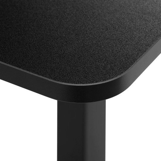 Elektrisch verstellbarer Schreibtisch/Stehpult - 120 x 60 cm - Schwarz