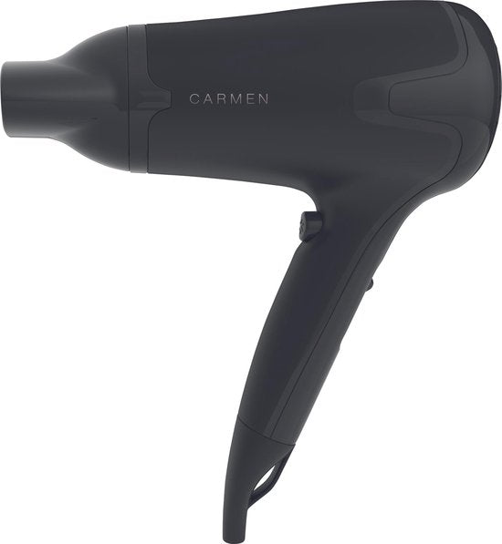 Carmen HD1695 - Haartrockner - 1700W - Diffusor - Coolshot-Funktion - Schwarz