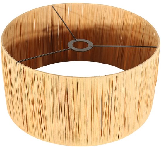 Lampenschirm K1068CS von Steinhauer – Naturfarbenes Seegras, ⌀40 cm, trendiges Design für den Innenbereich, E27-Fassung, perfekt für jede Lampe und jede Einrichtung.