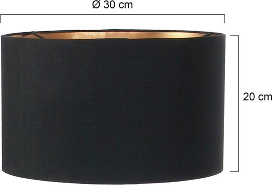 Lampenschirm Mexlite Caps - Schwarz