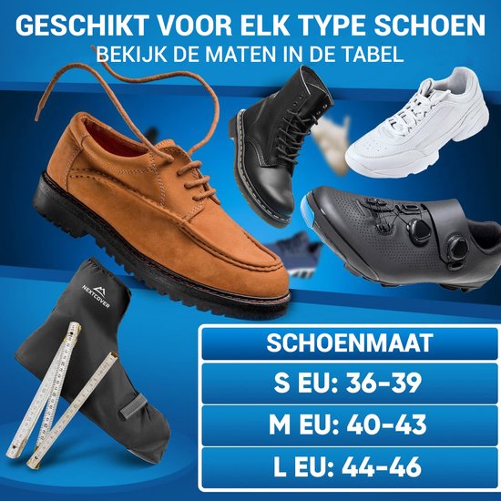 Nextcover® Überschuhe Wasserdicht | 100% Wasserdichte Regenschuhe Fahrrad | Reflektierende Schuhabdeckung Wiederverwendbar | Regenabdeckungen für Schuhe | Überschuhe | Schuhschutz | Radfahren Überschuhen
