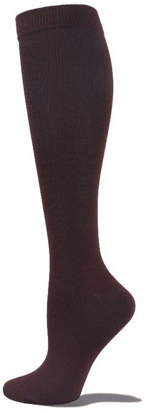 Alyze Kompressionsstrümpfe - Größe 43-46 - Neuropathiesocken - Medizinische Stützstrümpfe - Diabetes - Bett - Schlafsocken - Durchblutung & Laufen - Schwarz - Hoch