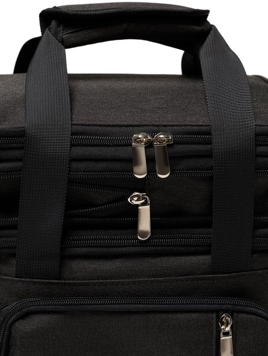 Cool Bag Lunch - Cool Bag Small - 15 Liter Lunch Bag Adult - Lunch Bag für Frauen & Männer - Schwarz - Sunflake