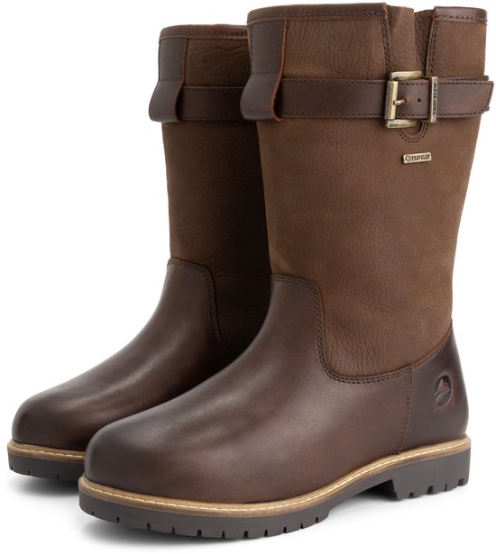Travelin' Vadso Damen - Outdoor-Stiefel - Wasserdicht - Dunkelbraun - Größe 39