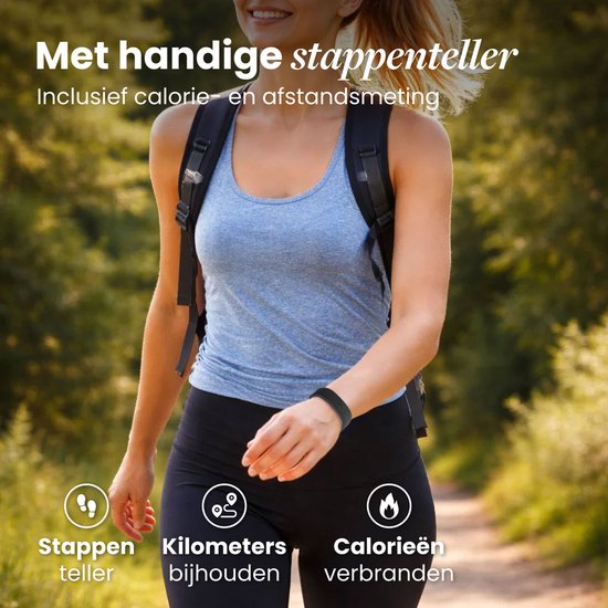 DreamCare Vibrationswecker - Wecker-Armband - für Tiefschläfer & Hörgeschädigte - Schrittzähler-Uhr - Stiller Wecker