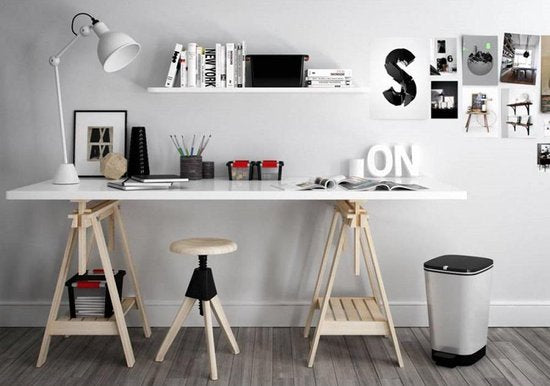 Kis Chic Bin - Mülleimer - 30 Liter Fassungsvermögen - geruchsneutrales Design - Stahl